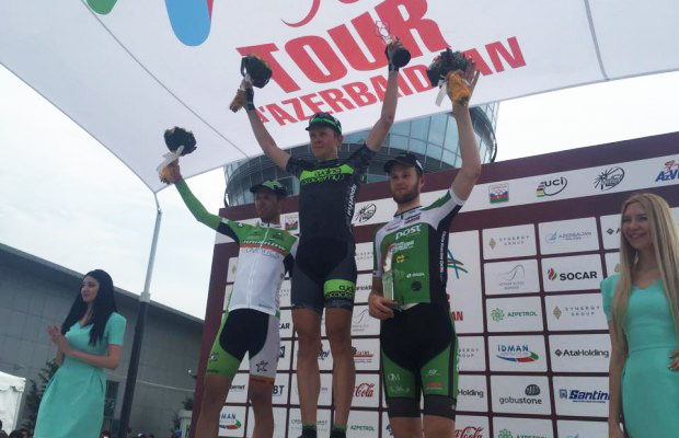 Stage 4 podium